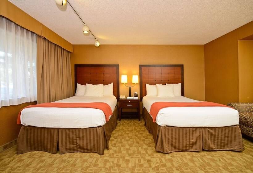 带2个双人床的标准工作室, Best Western Inn At Palm Springs