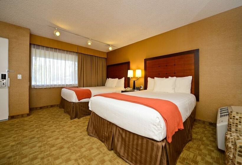 带2个双人床的标准工作室, Best Western Inn At Palm Springs