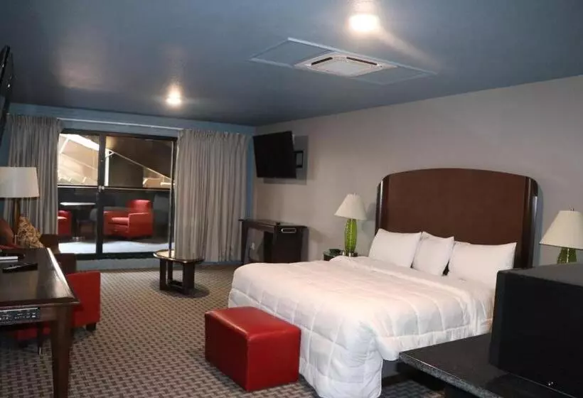 اتاق استاندارد با بالکن, Historic Cow Palace Inn