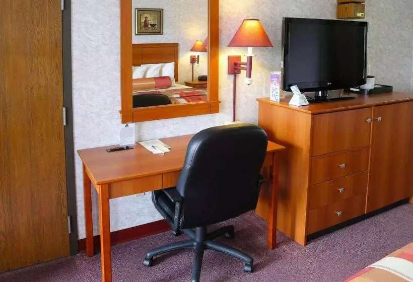 キングサイズベッドのデラックスルーム, Magnuson Hotel Howell/brighton