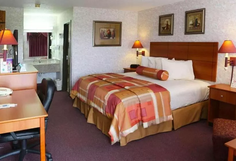 キングサイズベッドのデラックスルーム, Magnuson Hotel Howell/brighton