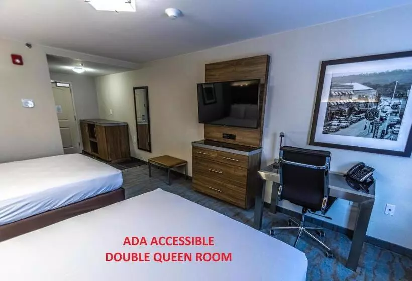 身障者適用スタンダードルーム, The Penn Stroud, Stroudsburg   Poconos, Ascend Hotel Collection