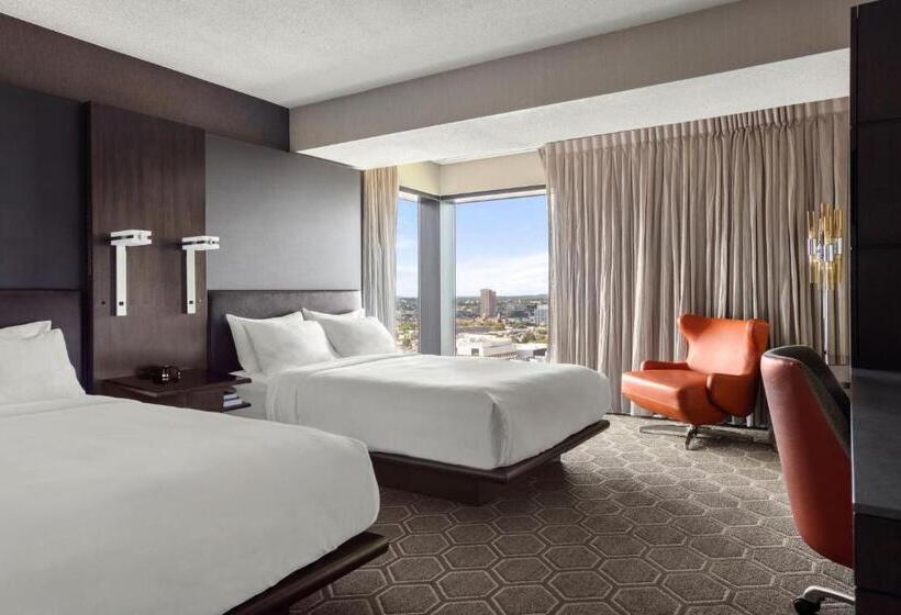 ２ダブルベッドのスタンダードルーム, Boston Marriott Cambridge