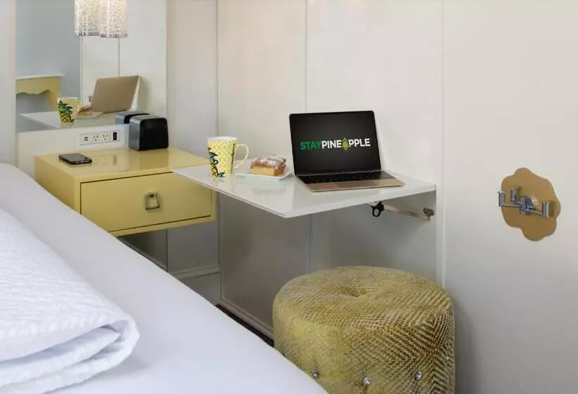 اتاق لوکس با تخت بزرگ, Staypineapple, A Delightful Hotel, South End