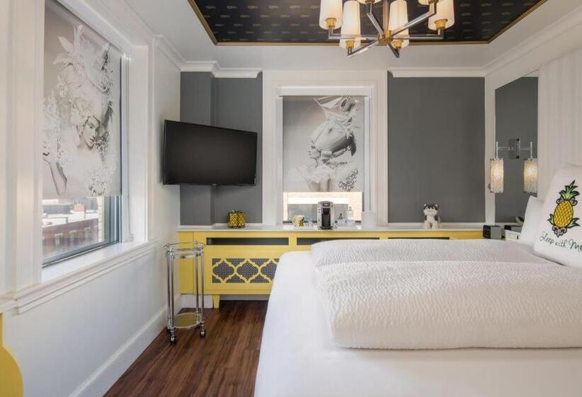 غرفة قياسية سرير كينج, Staypineapple, A Delightful Hotel, South End