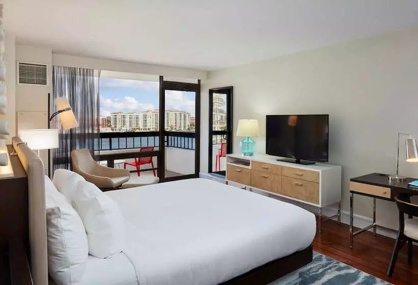 景色の見えるスイートルーム, Waterstone Resort & Marina Boca Raton, Curio Collection By Hilton