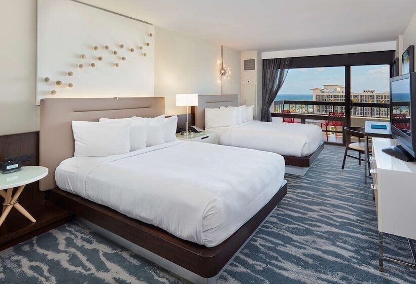 غرفه قياسيه سريرين مزدوجين, Waterstone Resort & Marina Boca Raton, Curio Collection By Hilton
