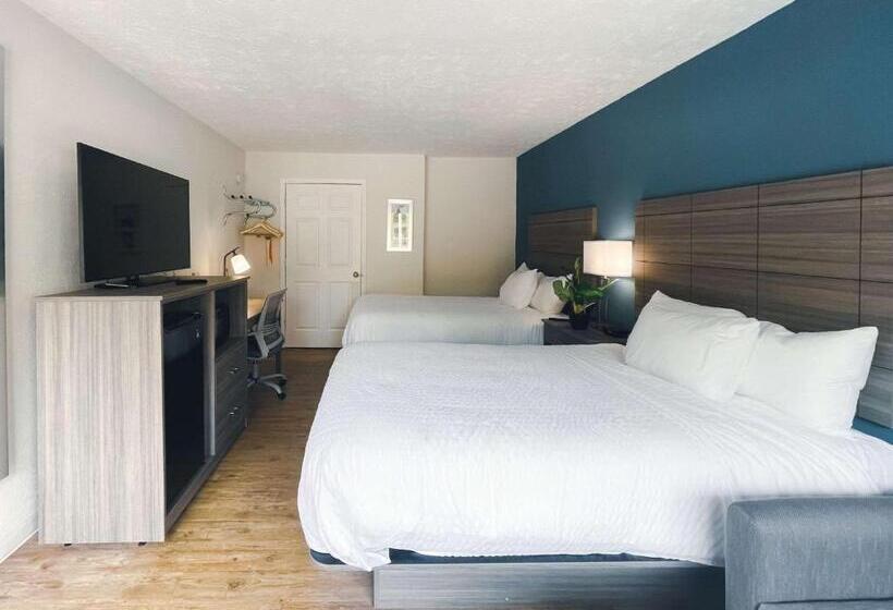 غرفه قياسيه سريرين مزدوجين, Ramada By Wyndham Lumberton