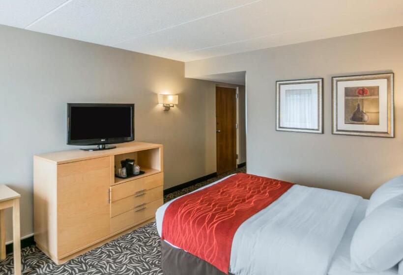 身障者適用ダブルベッド付きスタンダードルーム, Comfort Inn   Nys Fairgrounds