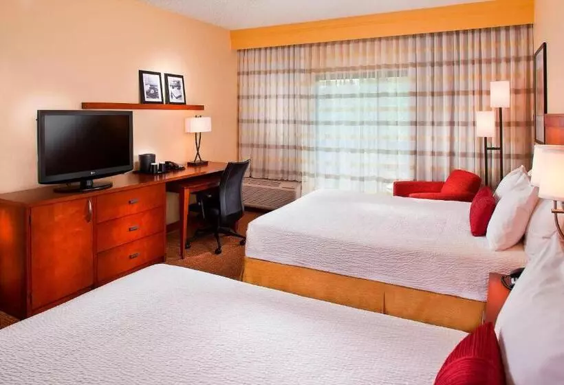 اتاق استاندارد با 2 تخت دوبل, Courtyard Melbourne West