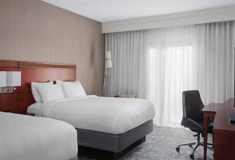 غرفه قياسيه سريرين مزدوجين, Courtyard Philadelphia Devon/villanova