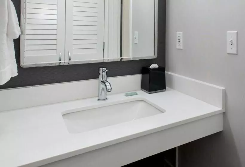 キングサイズベッドのスイートルーム, Courtyard By Marriott Silver Spring North/white Oak