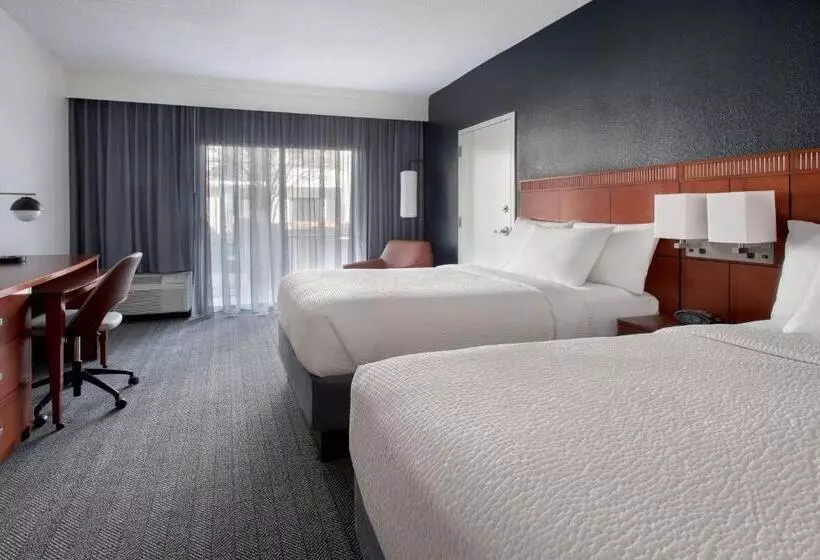 ２ダブルベッドのスタンダードルーム, Courtyard By Marriott Silver Spring North/white Oak