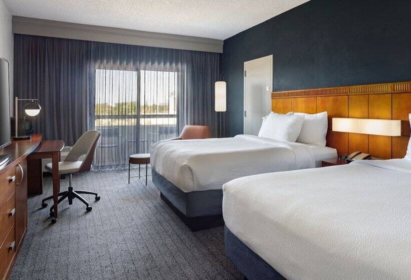 غرفه قياسيه سريرين مزدوجين, Courtyard Tampa Westshore/airport