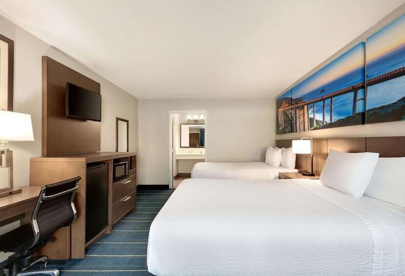 غرفة ديلوكس, Days Inn & Suites By Wyndham Anaheim At Disneyland Park