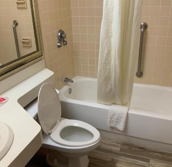 غرفة قياسية سرير كينج, Econo Lodge   Perry National Fair Ground Area