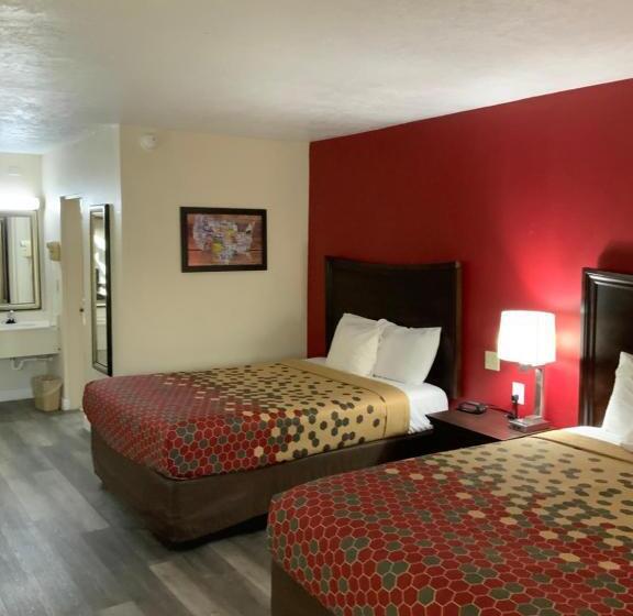 Номер Стандарт 2 Двуспальные Кровати, Econo Lodge   Perry National Fair Ground Area