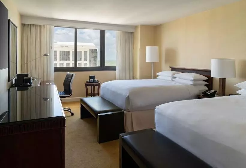اتاق استاندارد با 2 تخت دوبل, Miami Marriott Dadeland