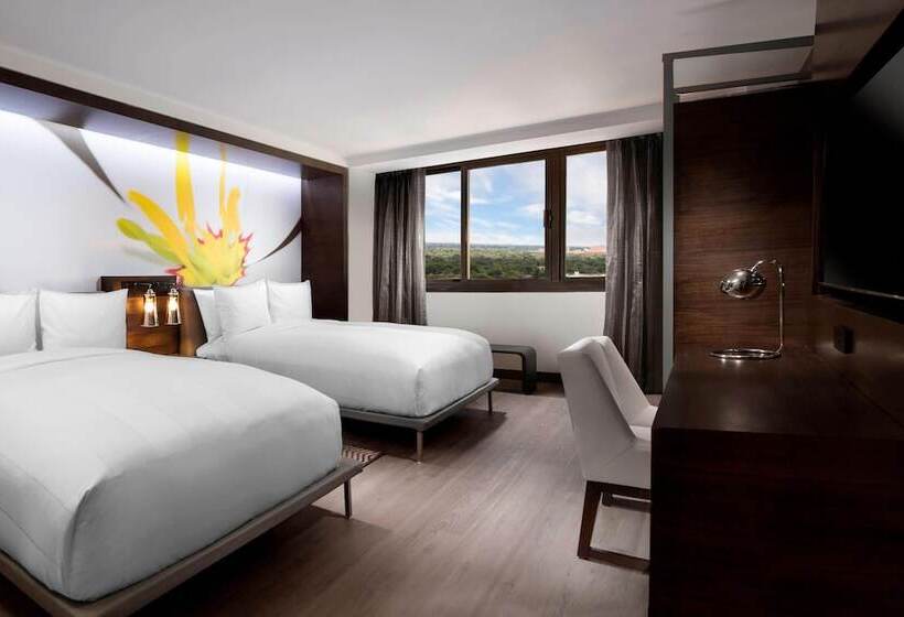 带2个双人床的标准工作室, Miami Marriott Dadeland