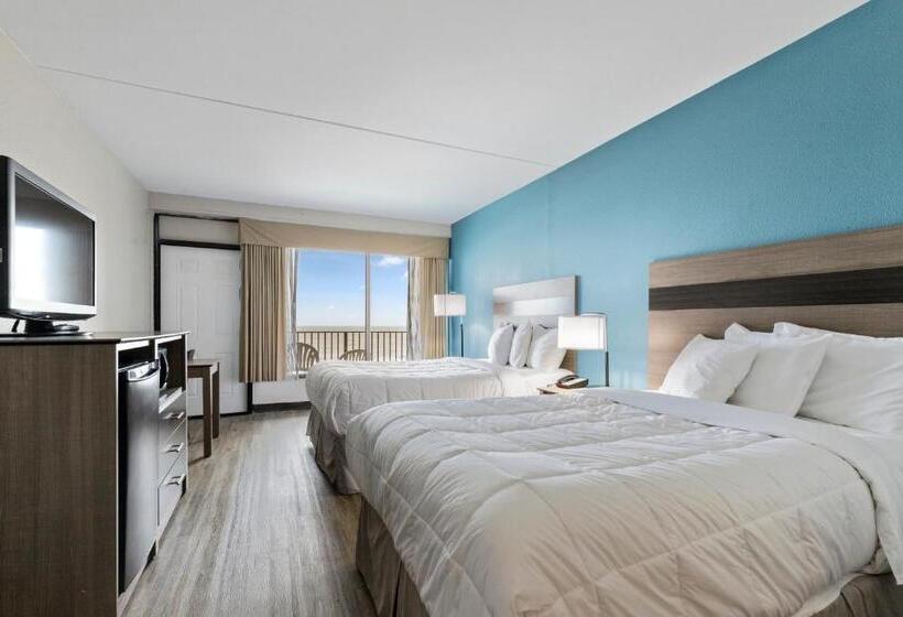 스탠다드 발코니 룸 바다 전망, Ocean Crest Inn And Suites