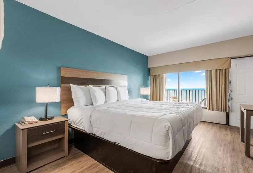 キングサイズベッドのスタンダードルーム, Ocean Crest Inn And Suites
