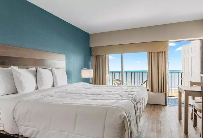 キングサイズベッドのスタンダードルーム, Ocean Crest Inn And Suites