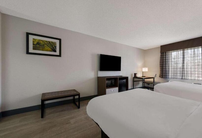 غرفه قياسيه سريرين مزدوجين, Quality Inn University Area