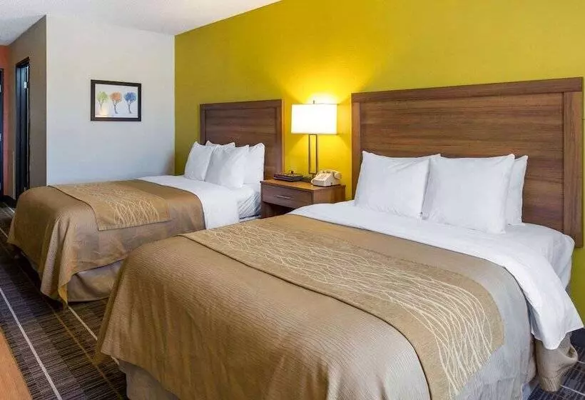 ２ダブルベッドのスタンダードルーム, Quality Inn Stephens Citywinchester South