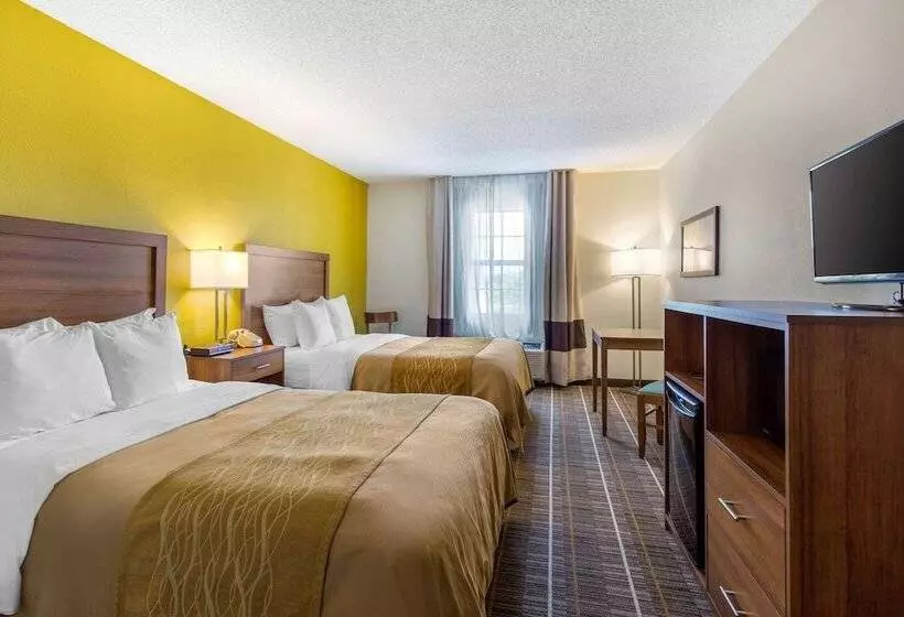 ２ダブルベッドのスタンダードルーム, Quality Inn Stephens Citywinchester South