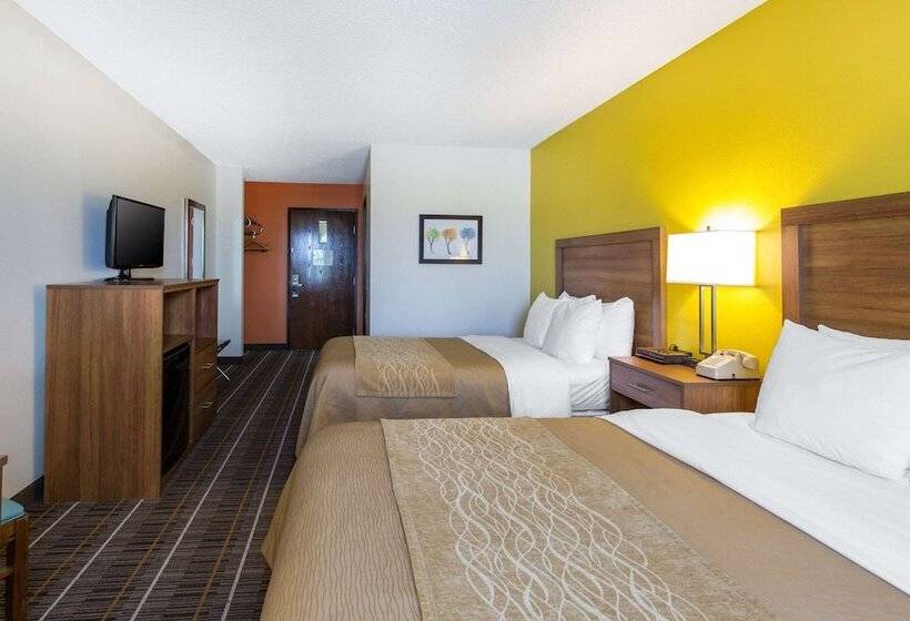 Номер Стандарт 2 Двуспальные Кровати, Quality Inn Stephens Citywinchester South