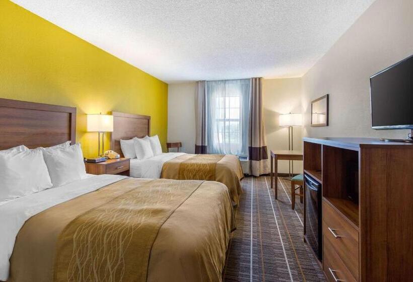 带2个双人床的标准工作室, Quality Inn Stephens Citywinchester South