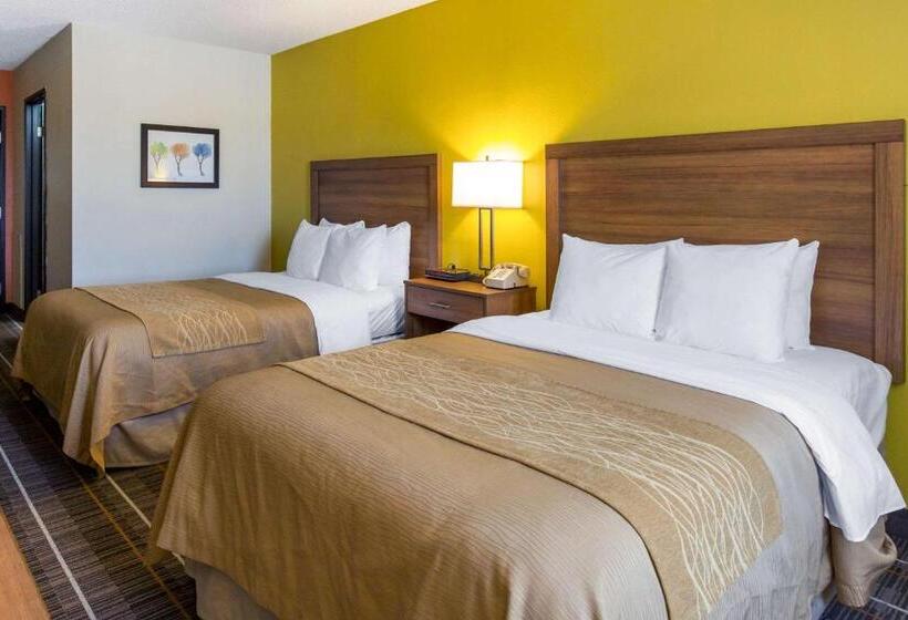 Номер Стандарт 2 Двуспальные Кровати, Quality Inn Stephens Citywinchester South