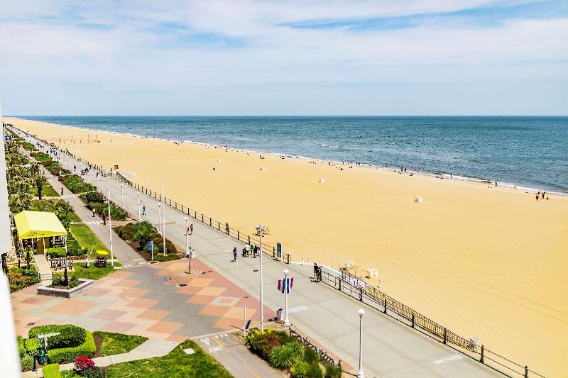 带海景的标准房, Hampton Inn Virginia Beachoceanfront North
