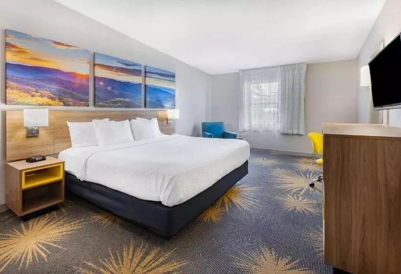 اتاق استاندارد با تخت بزرگ, Days Inn By Wyndham Roanoke Near I81