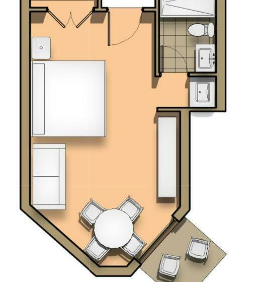 带大床的标准间, El Coronado Resort