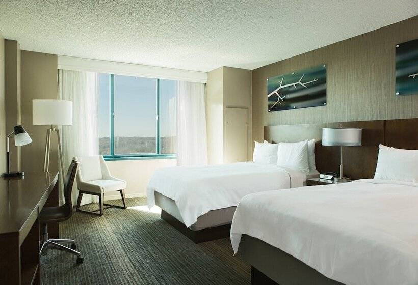 Номер Стандарт 2 Двуспальные Кровати, Falls Church Marriott Fairview Park