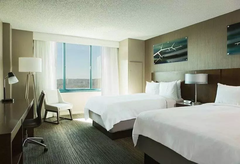 ２ダブルベッドのスタンダードルーム, Falls Church Marriott Fairview Park