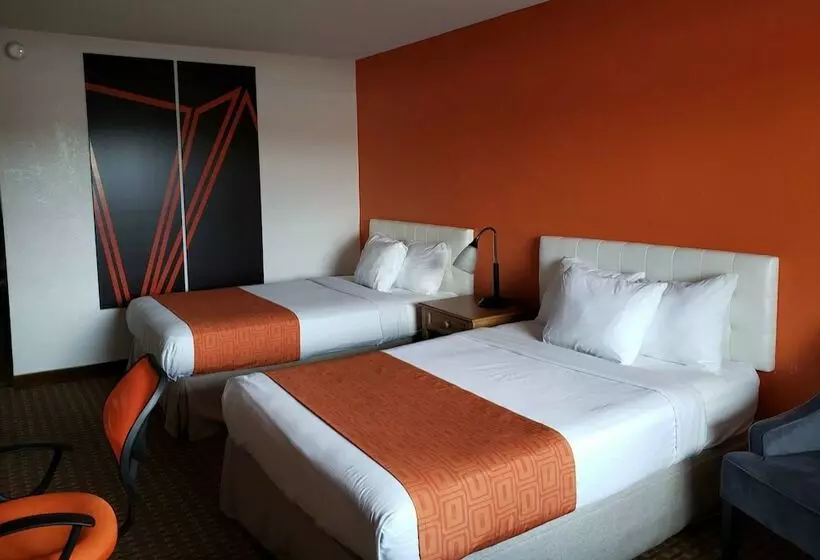 ２ダブルベッドのスタンダードルーム, Howard Johnson By Wyndham Virginia Beach