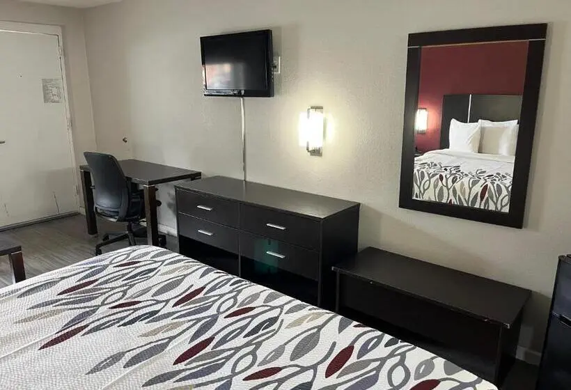 キングサイズベッドのデラックスルーム, Red Roof Inn Rockingham