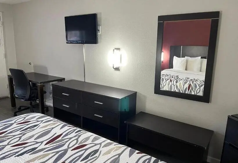 キングサイズベッドのデラックスルーム, Red Roof Inn Rockingham