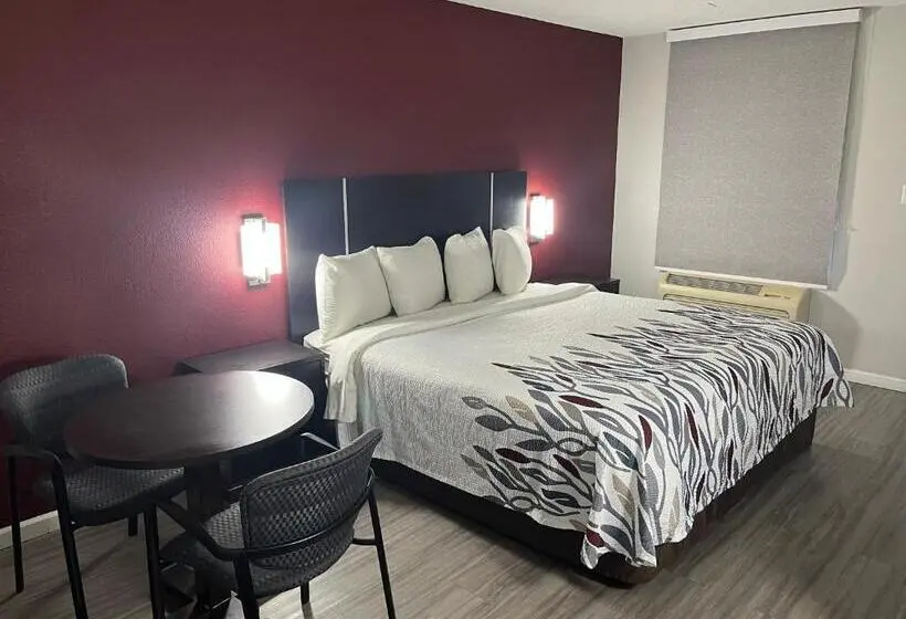 キングサイズベッドのデラックスルーム, Red Roof Inn Rockingham