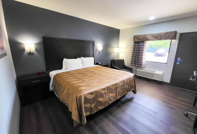 身障者適用キングサイズベッドルーム, Motel 6 Norfolk, Va East Little Creek