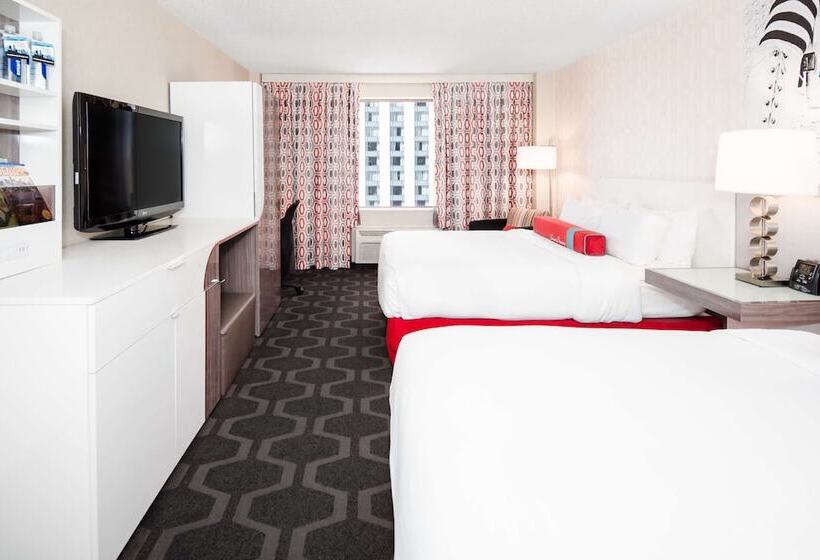 Номер Стандарт 2 Двуспальные Кровати, The Curtis Denver  A Doubletree By Hilton
