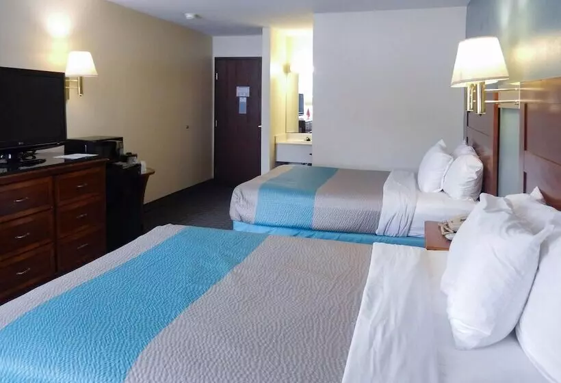 ２ダブルベッドのスタンダードルーム, Motel 6 Mcgraw, Ny   Cortland
