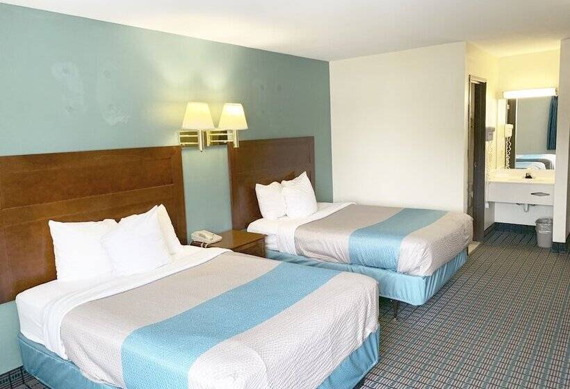 ２ダブルベッドのスタンダードルーム, Motel 6 Mcgraw, Ny   Cortland