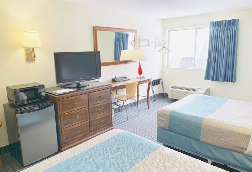 Номер Стандарт 2 Двуспальные Кровати, Motel 6 Mcgraw, Ny   Cortland