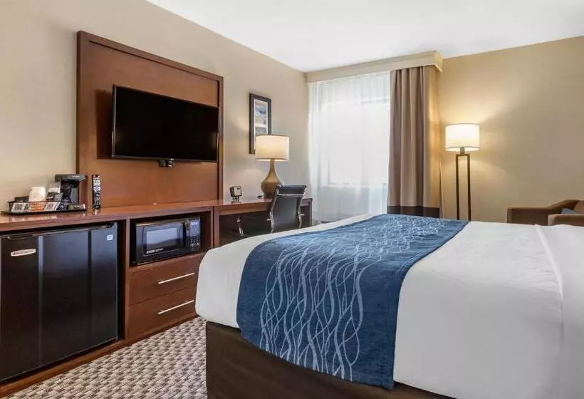 キングサイズベッドのスタンダードルーム, Comfort Inn At Buffalo Bill Village Resort