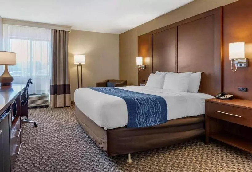 キングサイズベッドのスタンダードルーム, Comfort Inn At Buffalo Bill Village Resort
