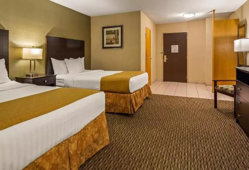 ２ダブルベッドのスタンダードルーム, Best Western Watertown/fort Drum