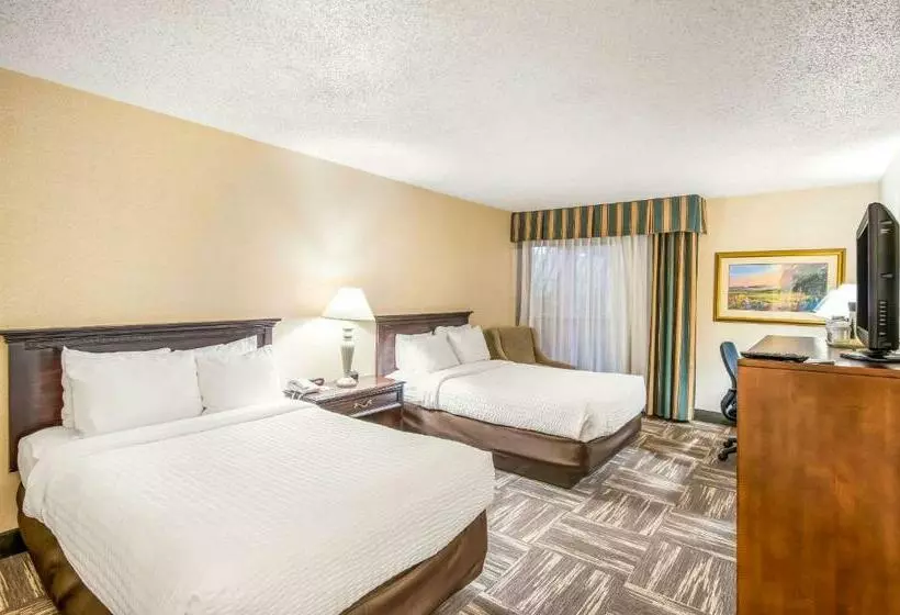 ２ダブルベッドのスタンダードルーム, Clarion Inn Grand Junction
